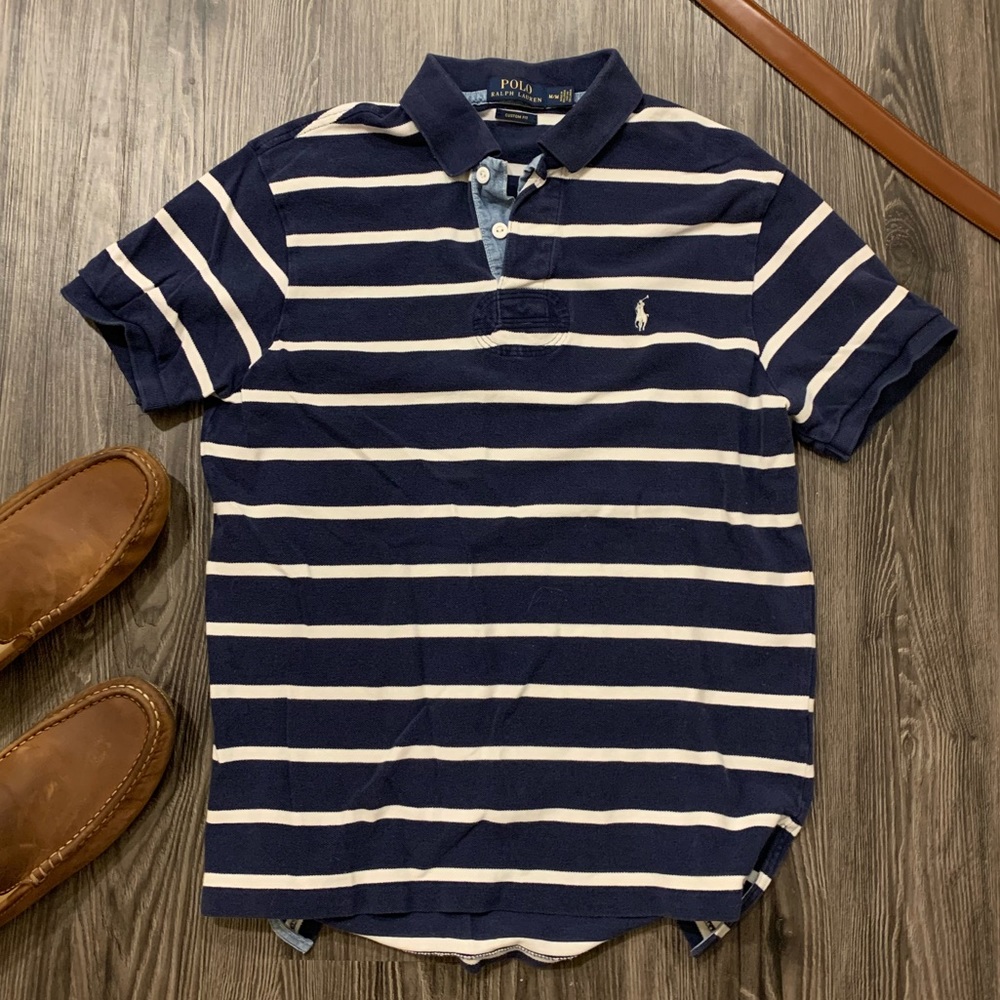 Polo Ralph Lauren | Navy Polo Shirt | Medium